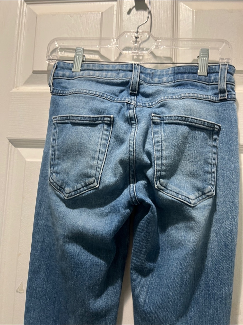 AMO by Anthropology Medium Blue Straight Leg Jeans - Picture 10 of 10